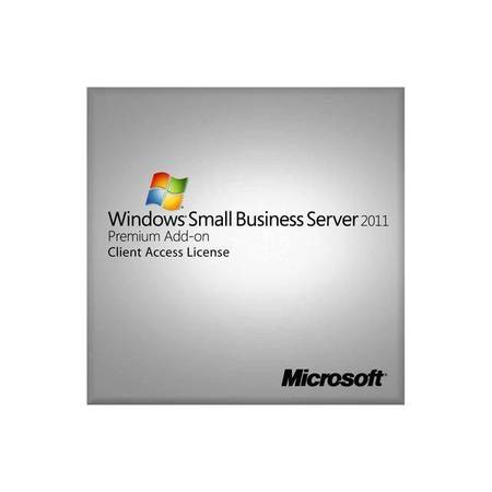 Microsoft Small Business Server Premium 2011 USER CAL, 1-Client Licenses 2YG-00361